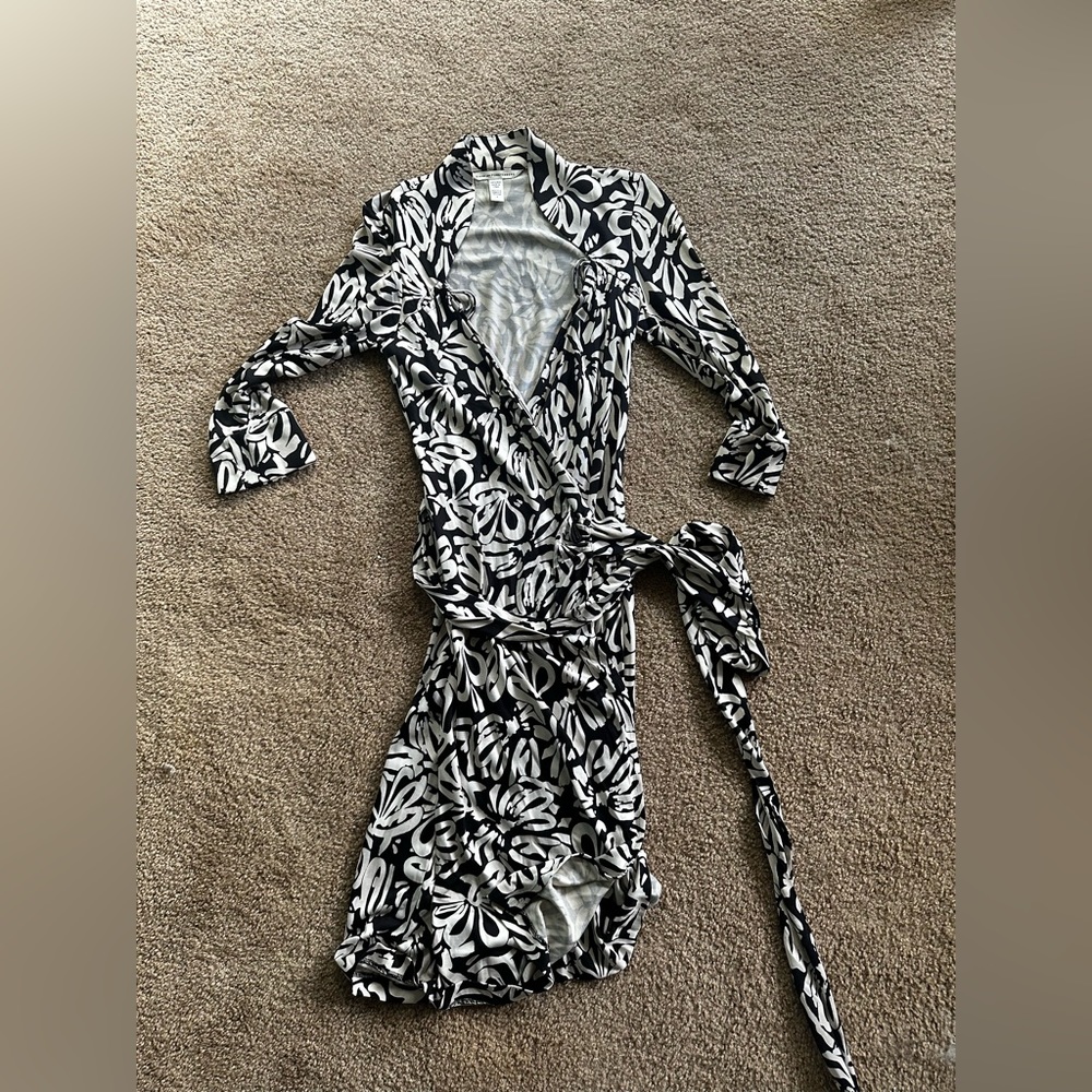 Silk EUC DVF Wrap dress
